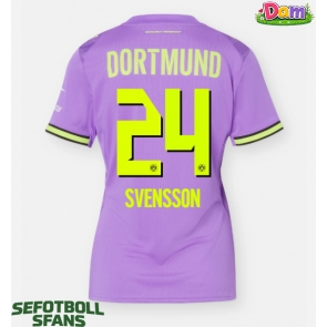 Borussia Dortmund Daniel Svensson #24 Tredje Tröja Kvinnor 2026-27 Kortärmad
